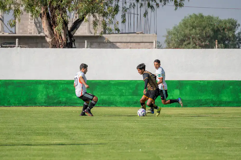 Players competing in a local tournament